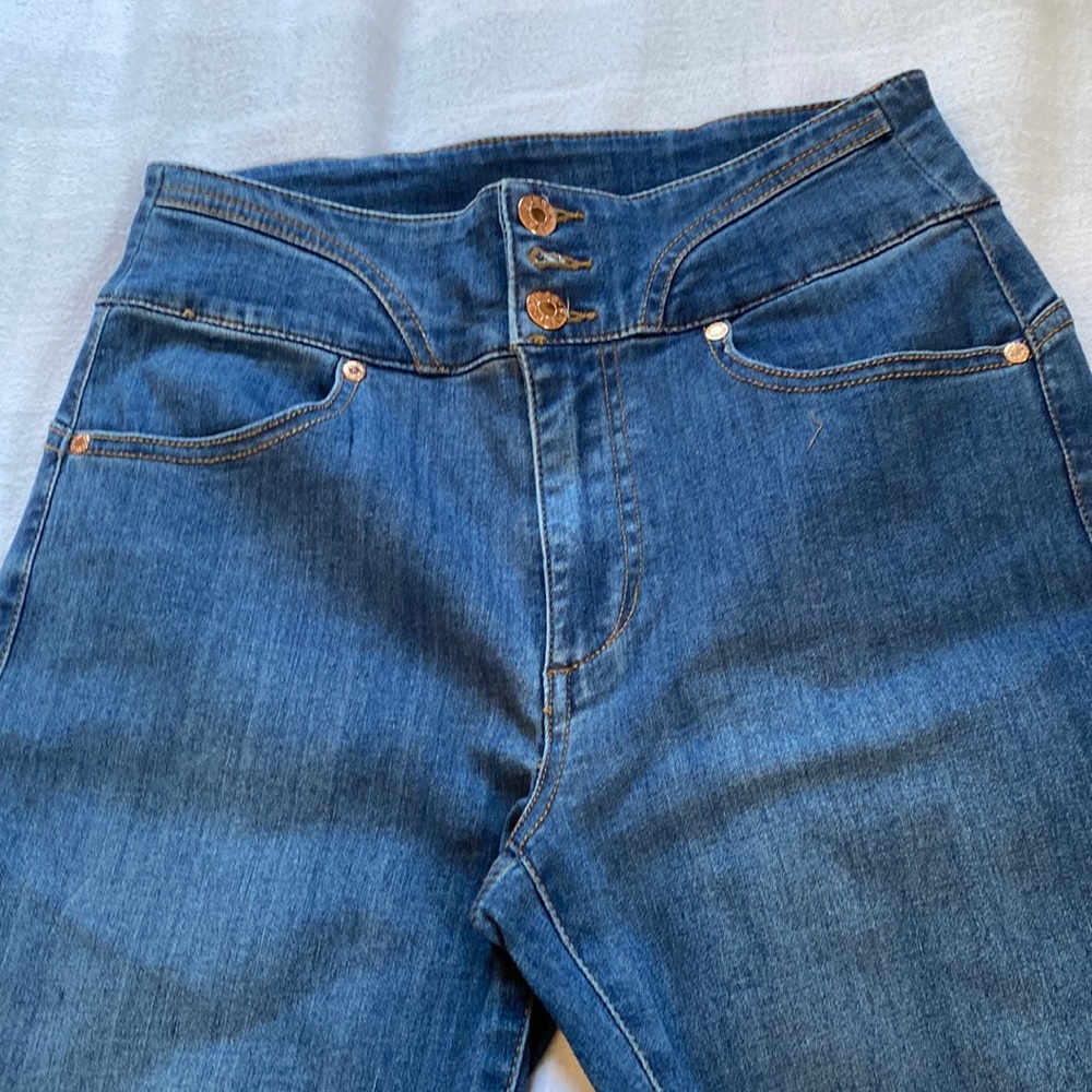 Guess high rise skinny jeans